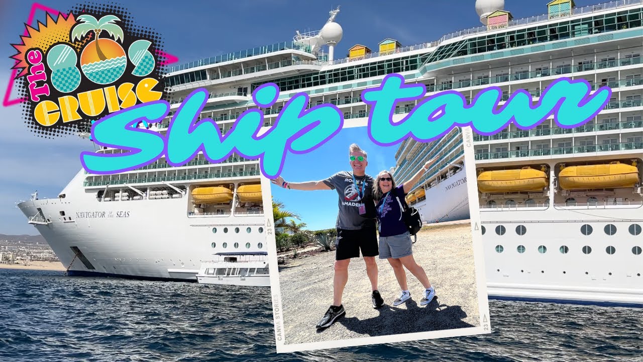 The 80s Cruise 🛳 Ship Tour - Navigator of the Seas | Royal Caribbean (2023)
