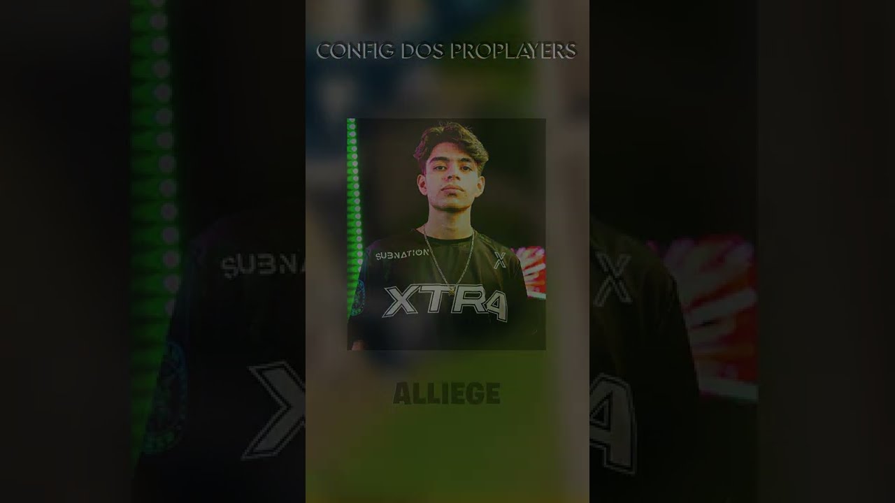 Config Dos Proplayers (Alliege) #shorts #fortnite​​​​​​​​ #Alliege