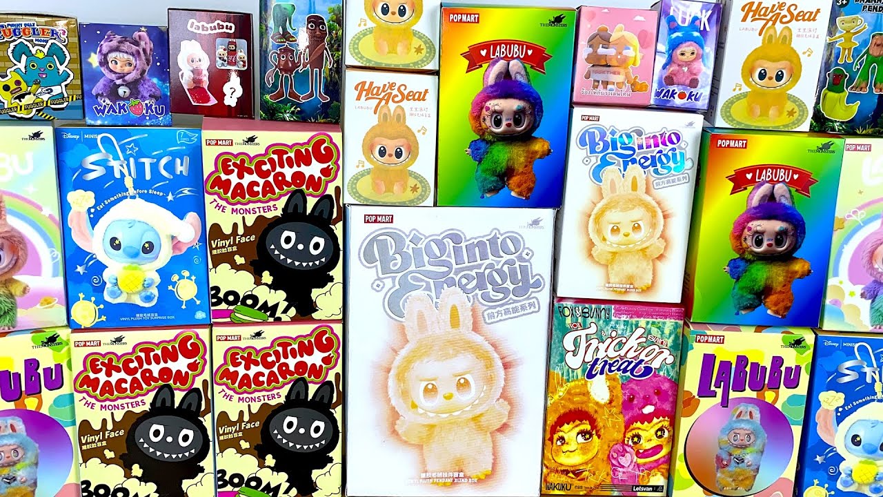 Мега Выпуск 🤯 Лабуба Blind Box POP MART! Unboxing LABUBU Giant Big Into Energy САМЫЙ КРУТОЙ ОБЗОР!