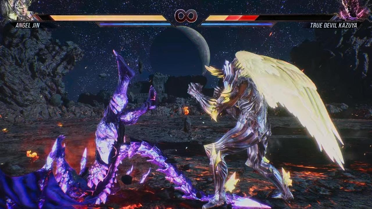 TEKKEN 8 Angel Jin vs Superior Devil Kazuya