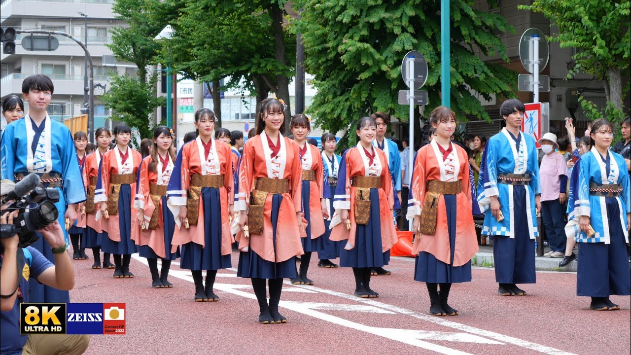 早稲田大学 東京花火【はれびより】湘南よさこい祭り2023