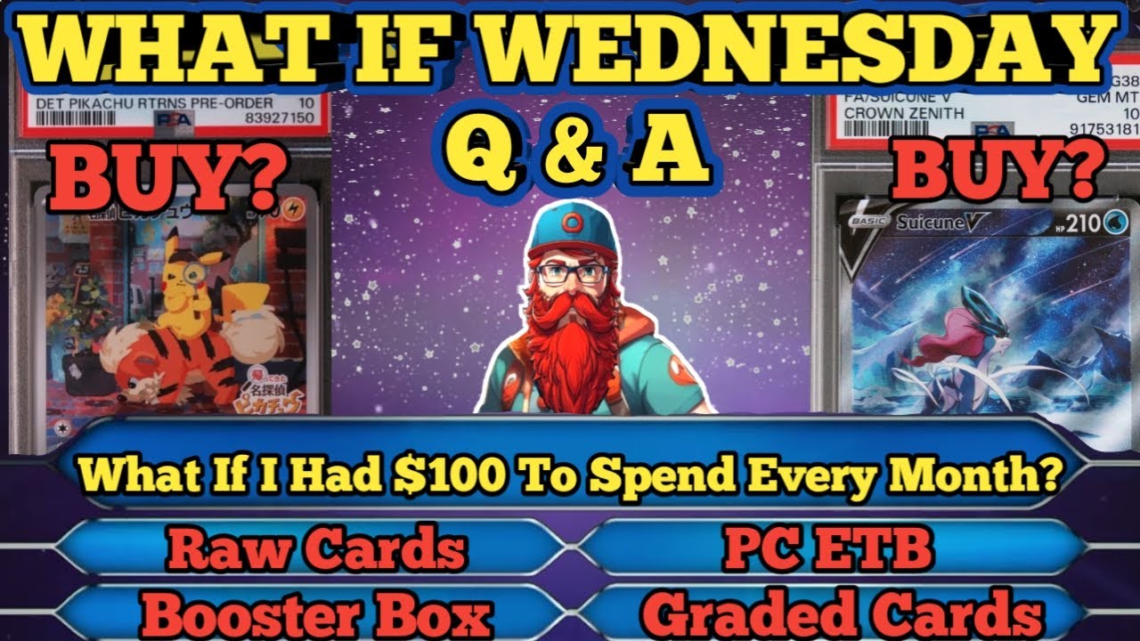 POKEMON WHAT IF WEDNESDAY! Weekly Investing & Collecting Q&A! 8/14/24
