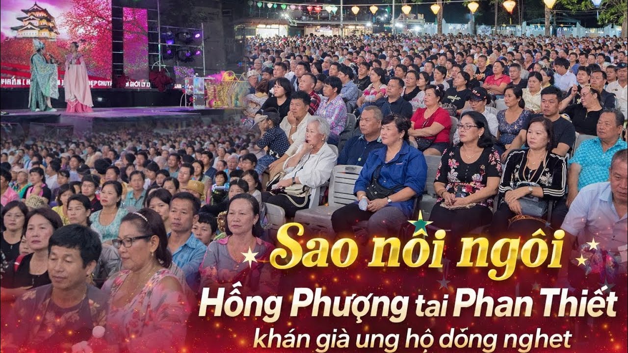 Sao nối ngôi Hồng Phượng  khán giả Phan Thiết ủng hộ nhiệt tình cháu ruột của cố NSUT Vũ Linh 