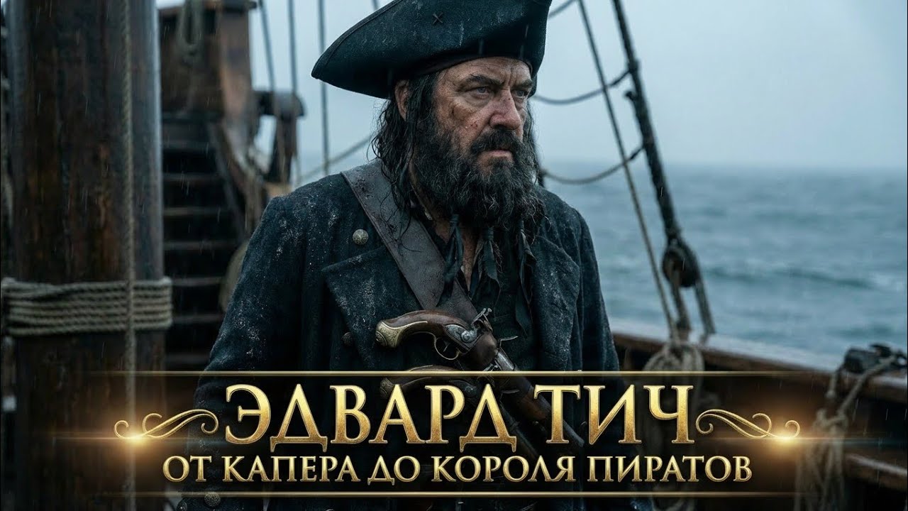 Чёрная Борода: Он взял в заложники целый ГОРОД ради сундука с ЛЕКАРСТВАМИ.
