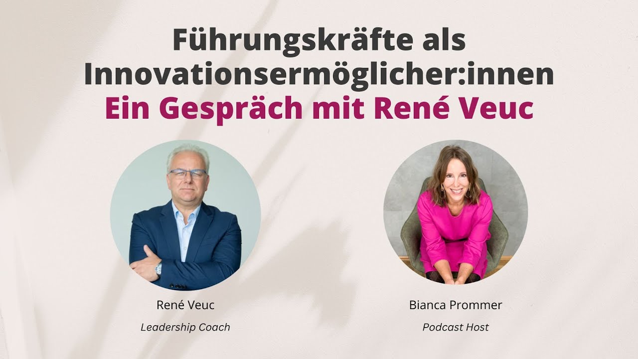 Wie gelingt Innovation in Unternehmen wirklich? | Interview mit Führungskräfte-Coach René Veuc