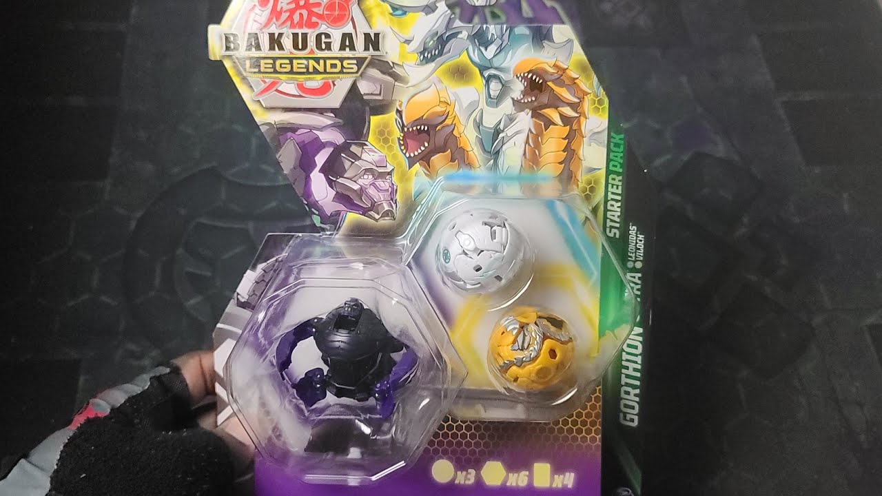 HAOS LEONIDAS!? NEW BAKUGAN LEGENDS DARKUS GORTHION ULTRA UNBOXING!