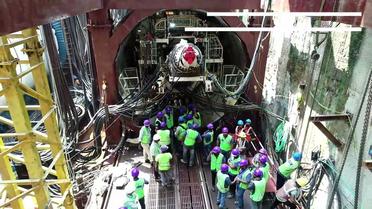Tunneling commenced at Greenways Road Station in Corridor 3 - 16-02-2023