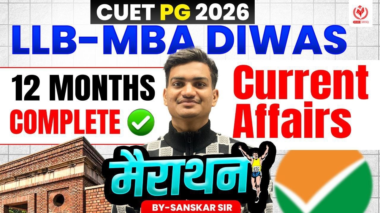 🚨 12 MONTHS CURRENT AFFAIRS IN ONE SHOT! 😳 | SANSKAR SIR SPECIAL 🔥