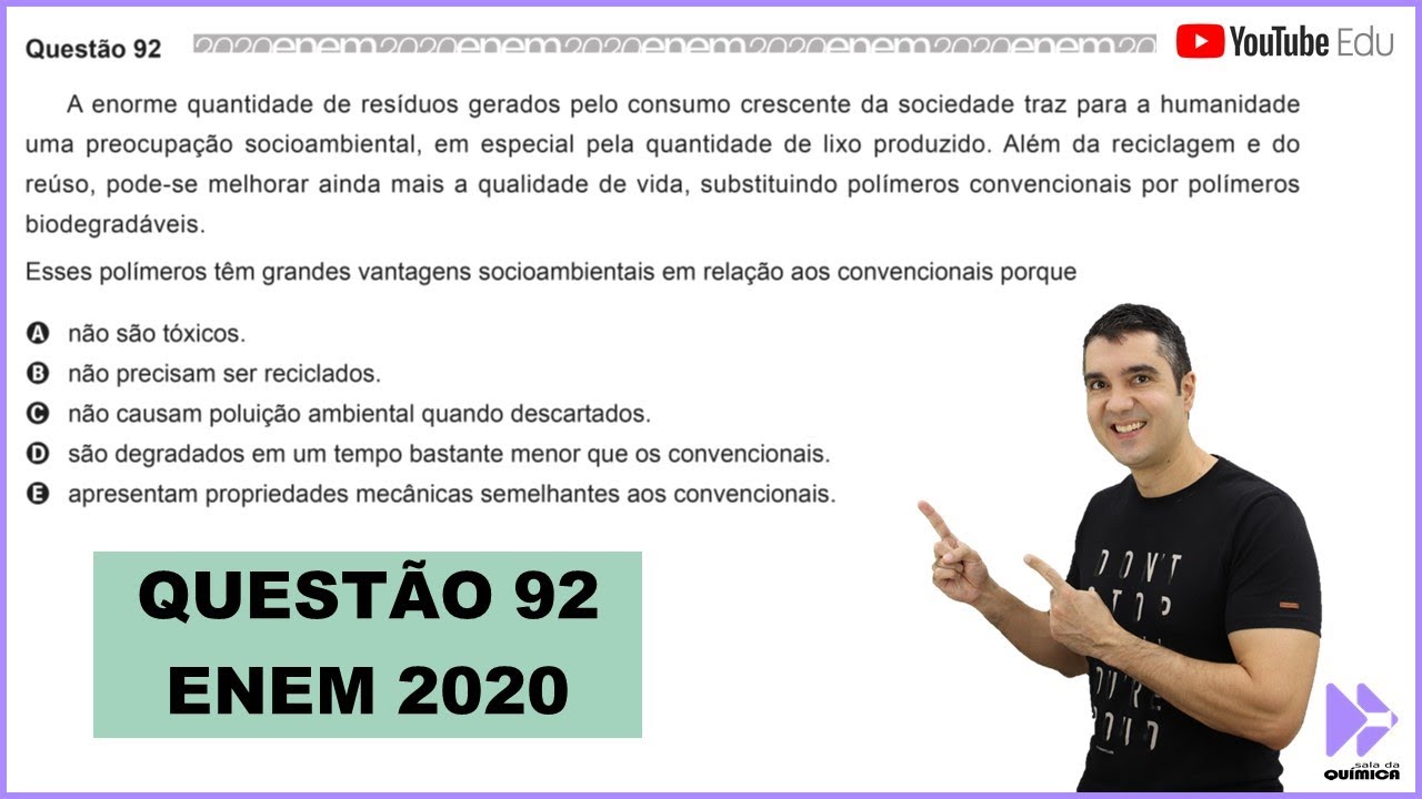 QUÍMICA ENEM 2020! 