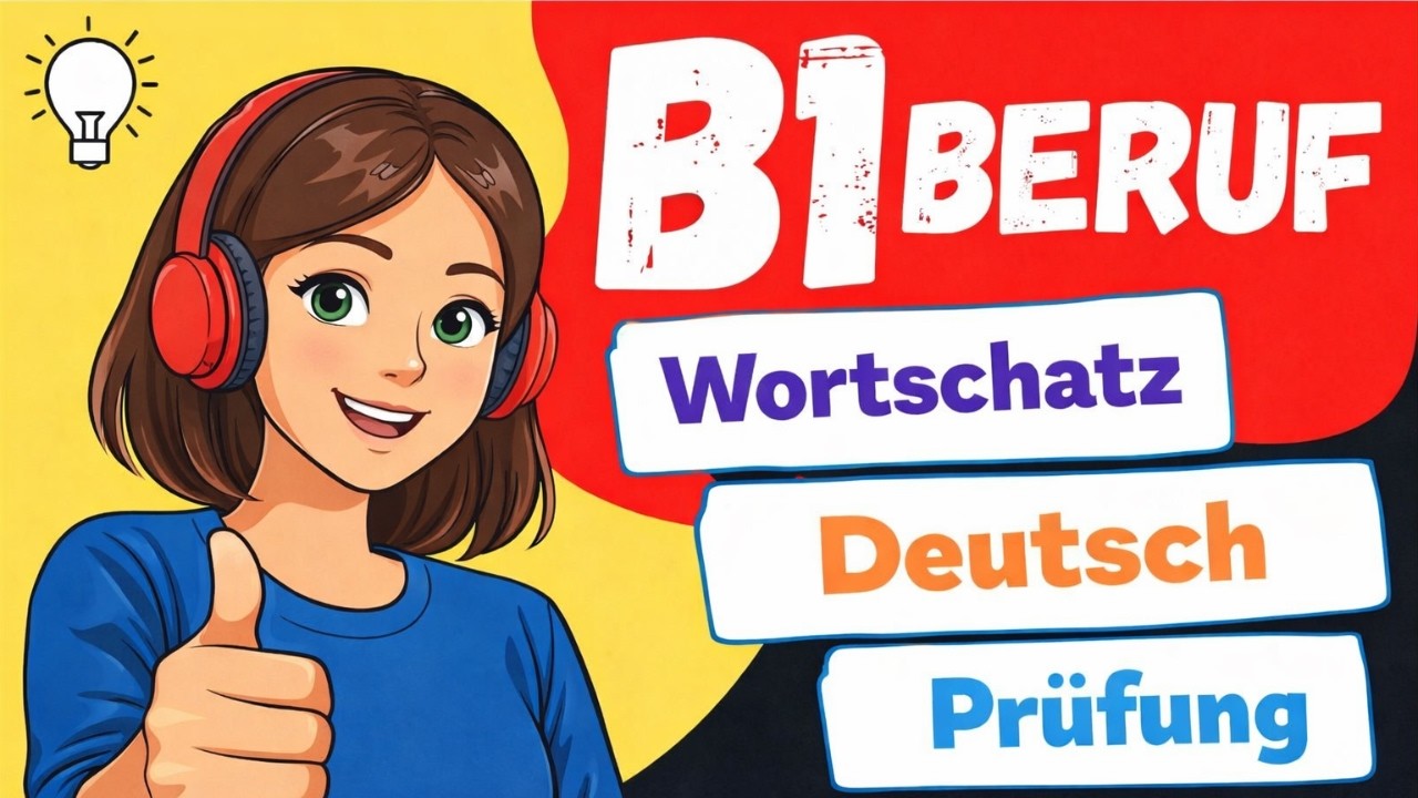 B1 Beruf Wortschatz: Все слова для экзамена B1 + PDF! 📄🇩🇪
