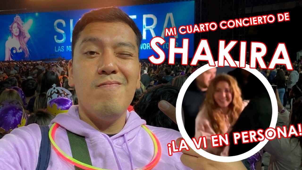 VI A SHAKIRA EN PERSONA - #lmynlworldtour  ÚLTIMA FECHA EN EL ESTADIO GNP - Bass y te cuento!
