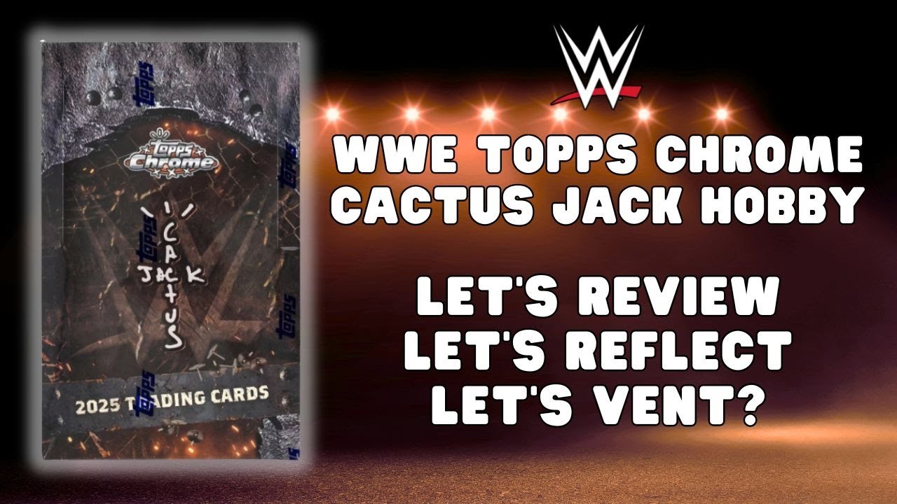 WWE Topps Cactus Jack is Full of Something BUT IS IT HITS?