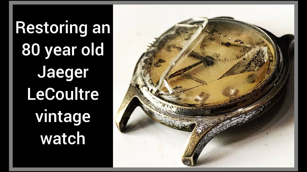 РАДИОАКТИВНАЯ РЕСТАВРАЦИЯ JAEGER LeCOULTRE 1940-х годов | как никелировать, руководство по обслуж...