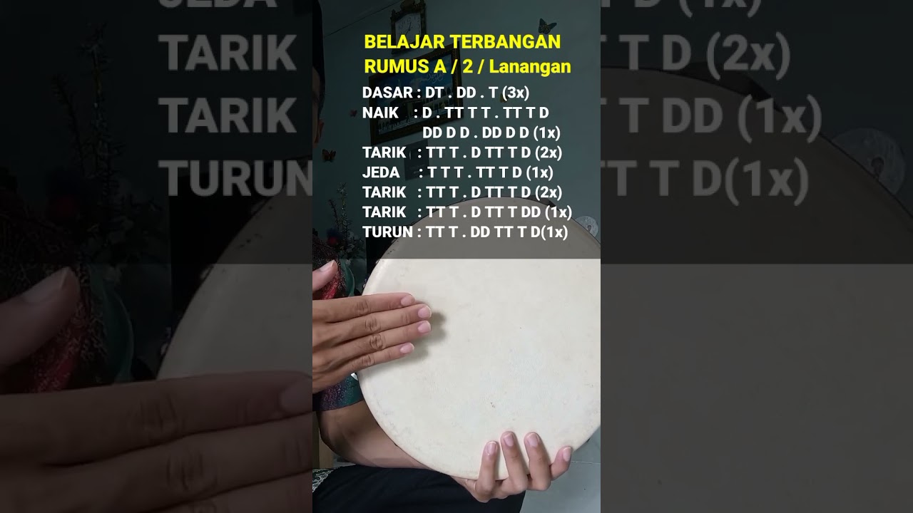 Belajar terbangan hadroh rumus A / 2 / Lanangan #hadroh #belajarhadroh #tutorialhadroh #rumushadroh