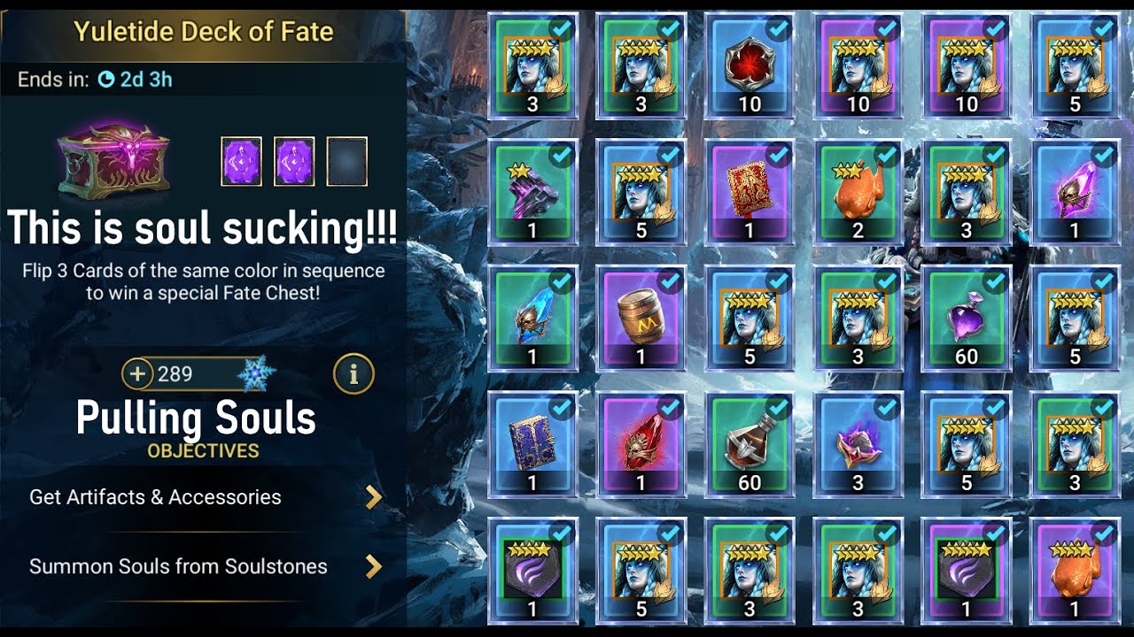 Pulling soulstones for Hilvi