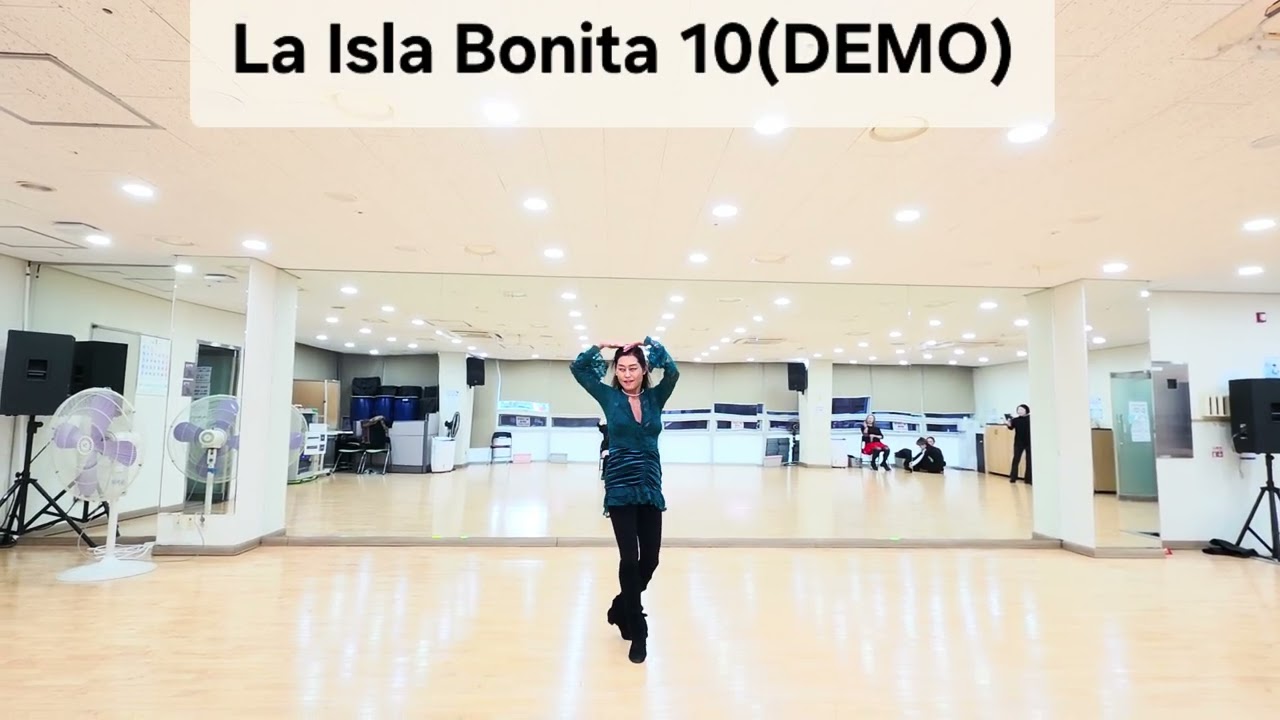 #La Isla Bonita 10 line dance (DEMO)/#라 이슬라 보니타 라인댄스/#LKS LINE DANCE 
