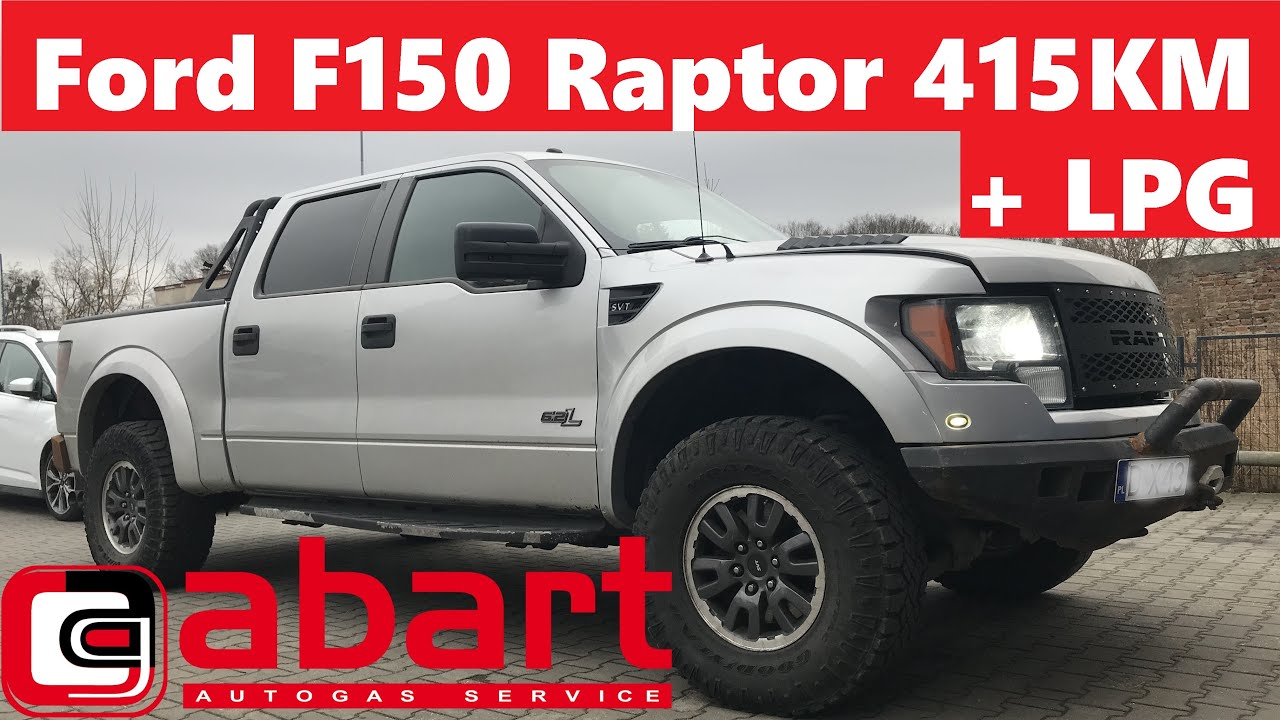Wow! +400 KM w Fordzie F150 Raptor 6.2 V8 z instalacją gazową BRC od abart.pl Wrocław