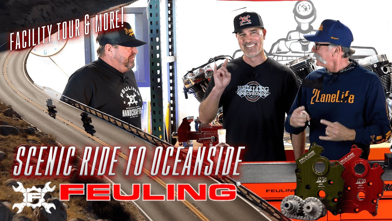 Scenic Ride to the Feuling Parts Facility in Oceanside CA | Riding through Idyllwild | Facility Tour