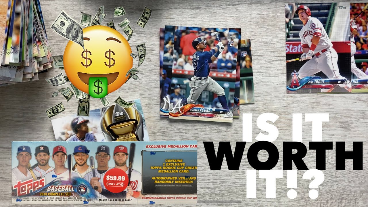 How To Profit From  2018 Topps Complete Set purchased  from Target! 👀