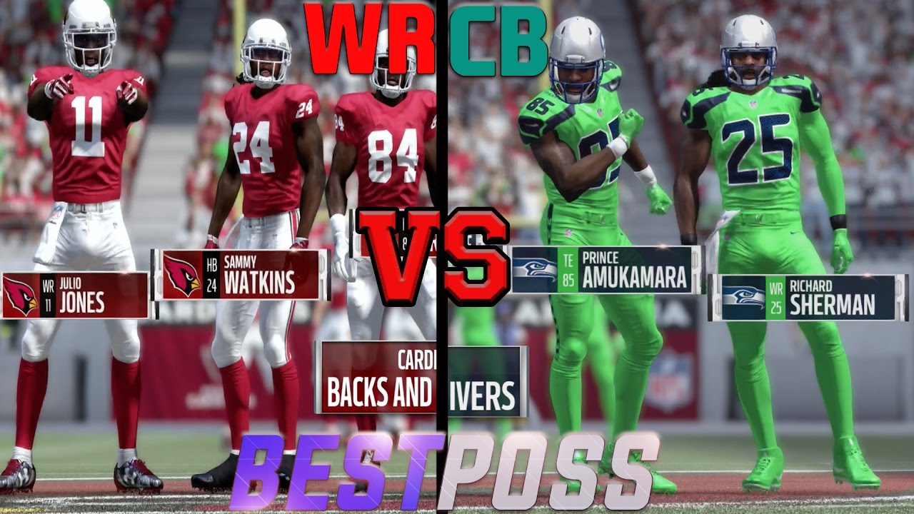 A Team of WRs vs a Team of CBs | Best Position in The NFL (Madden 17)