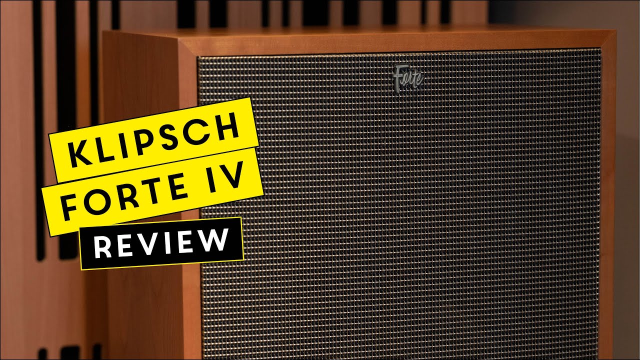 Обзор Klipsch Forte IV — возбуждаемся в маленькой комнате!