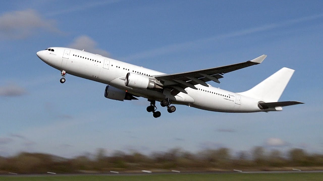 RARE Maleth-Aero A330-200 - & Other Manchester Airport Southside 23L Departures