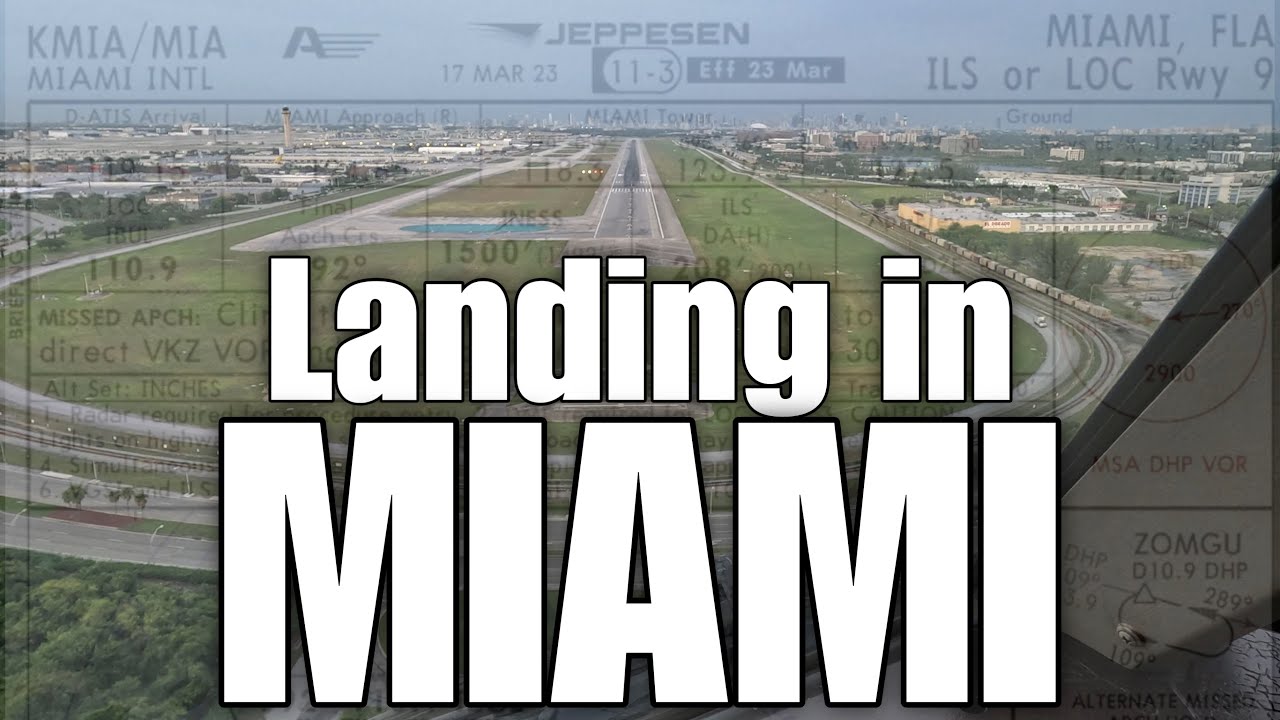 Landing in MIAMI, Florida 🇺🇸 | Understanding VECTORING in Aviation