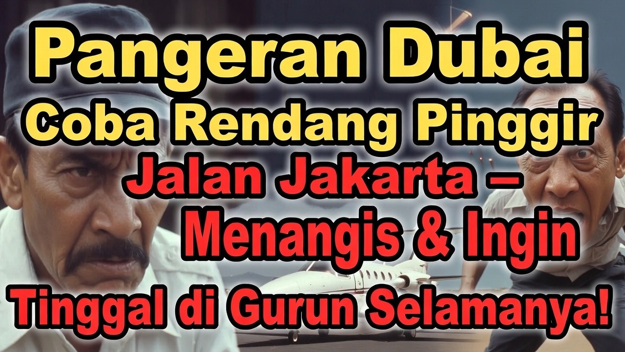 Pangeran Dubai Mencoba Rendang Kaki Lima di Jakarta — Menangis dan Menyatakan Ingin Meninggalkan ...