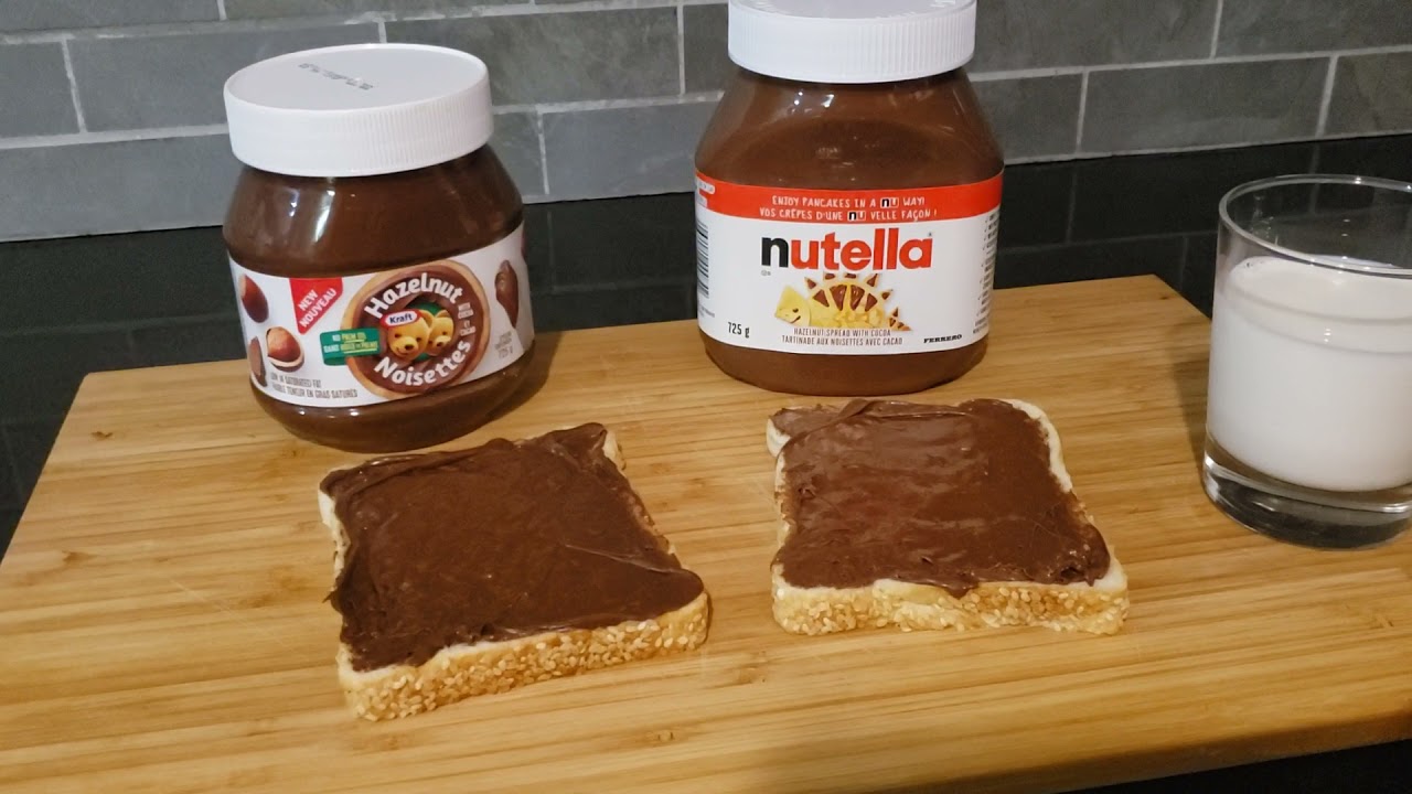 Nutella Vs Kraft Hazelnut