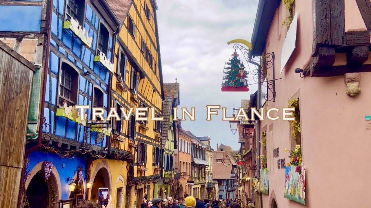 【Vlog】フランス🇫🇷アルザス地方の美しい村へ！リクヴィール！カイゼルベルク！オー･ケーニグスブール城！