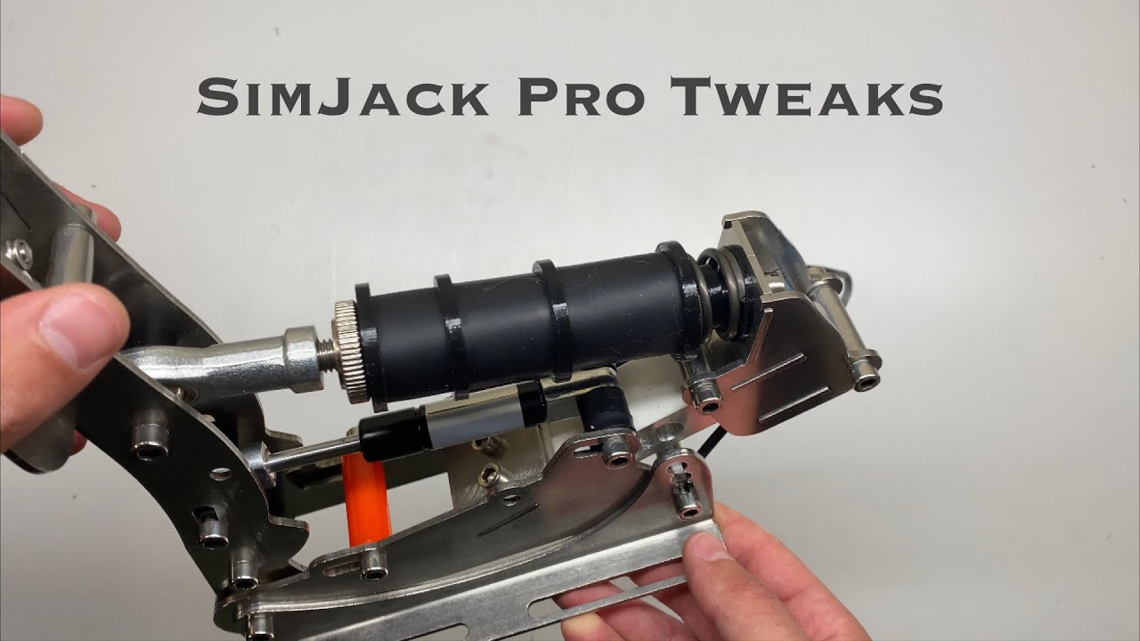 SimJack Ultimate+ | Minor improvements with Heusinkveld elastomers