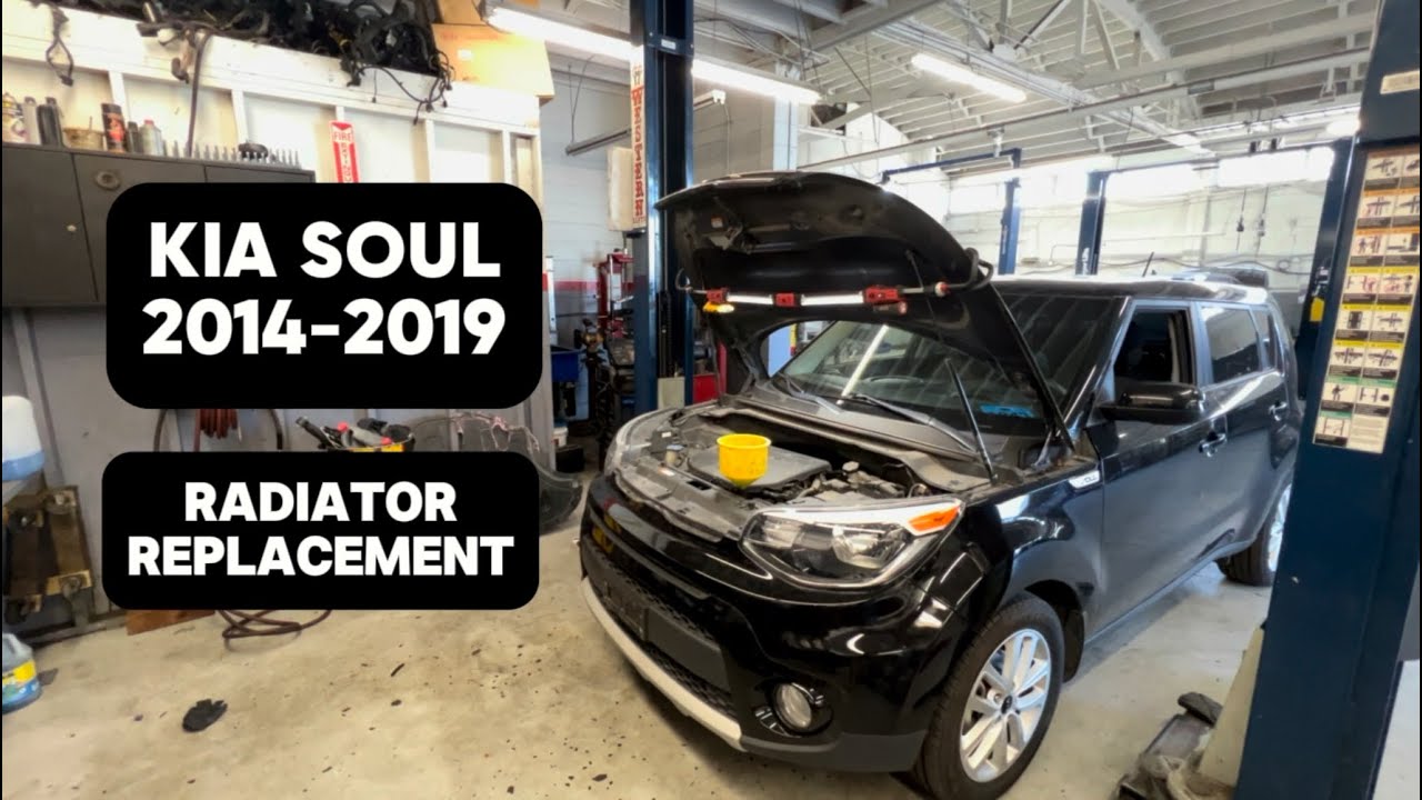 HOW TO REPLACE RADIATOR ON YOUR VEHICLE, KIA SOUL  2014~2019 @WrenchingRyan
