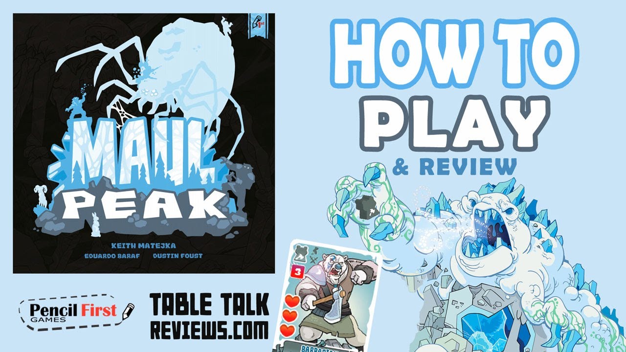How to Play Maul Peak Board Game + Review | Table Talk Reviews