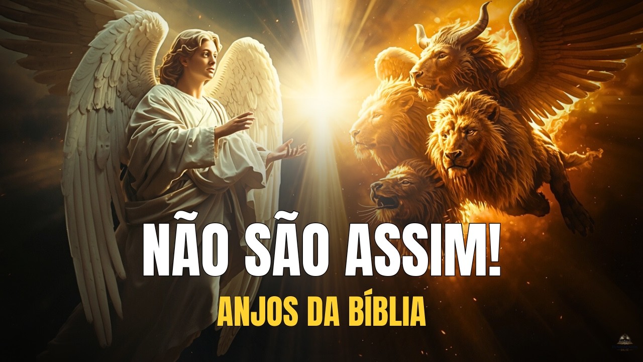 A BÍBLIA REVELA COMO OS ANJOS REALMENTE SÃO (NÃO É COMO IMAGINAMOS)