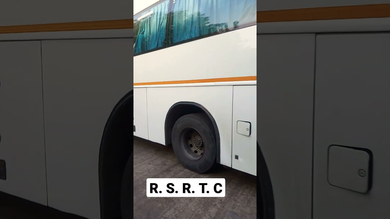 R. s. r. t. c bus Rajasthan rowadyas jaipur to kaliyan mumbai Volvo bus #volvo #rajasthani #bus #bbb