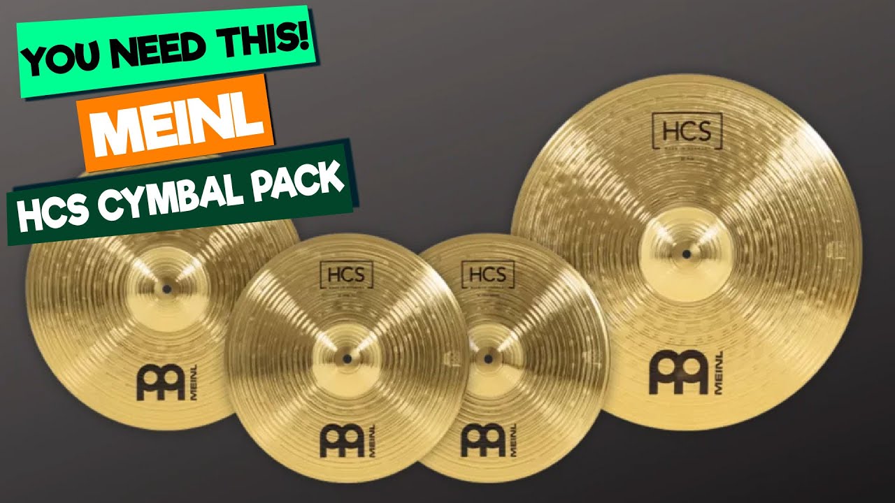 Meinl HCS Cymbal Pack - The BEST Cymbals for Beginners?