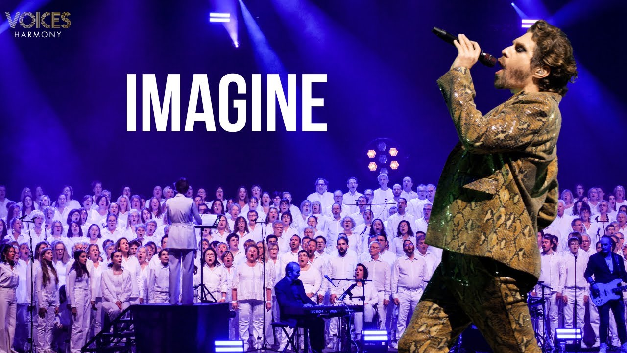 Voices Harmony & Stephen di Tordo - Imagine (John Lennon) | Tournée des Zéniths