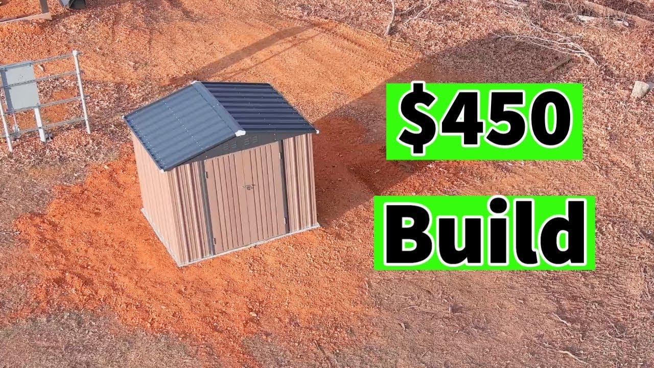Watch this Before You Build a Shed 8x6 Backyard Building