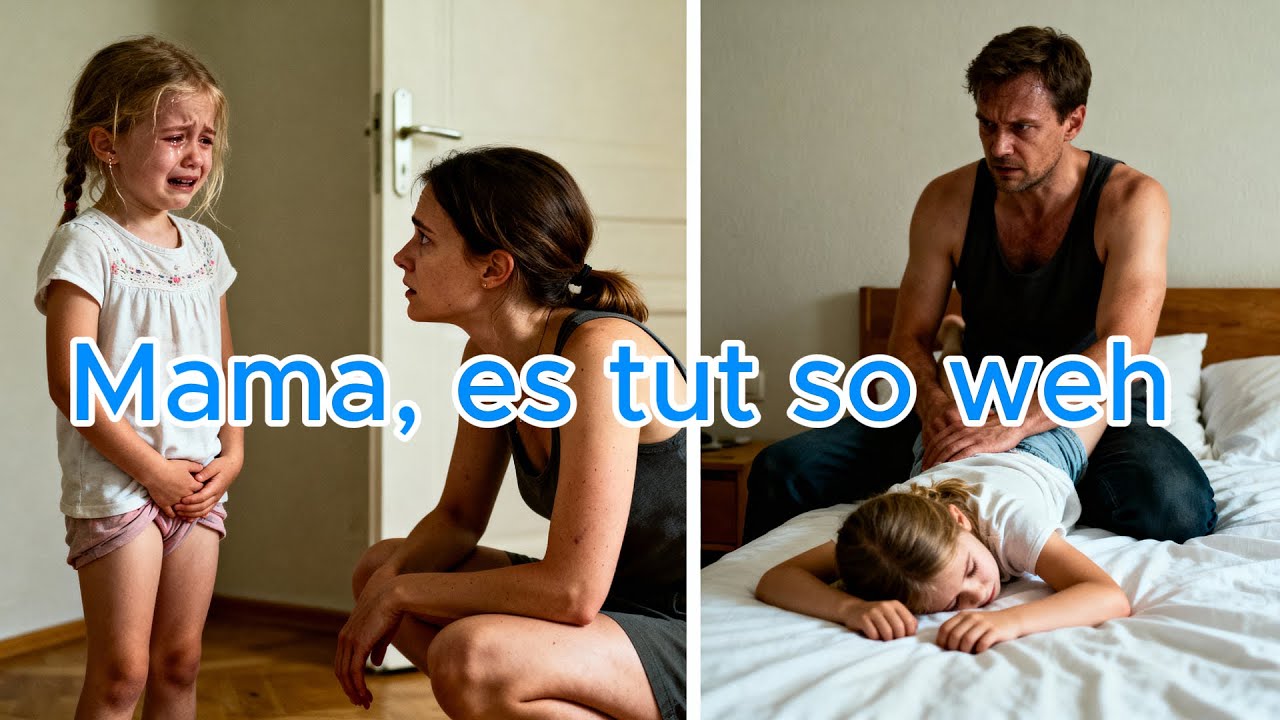 Ein fünfjähriges Mädchen hat ihrer Mutter wegen eines ernsten Problems Bescheid gesagt, die Wahrheit