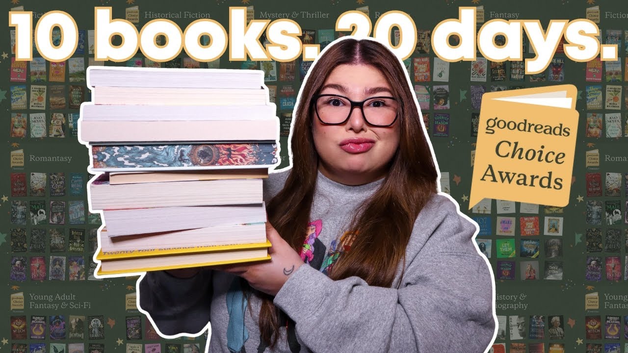 reading the GOODREADS CHOICE AWARDS nominees... 🏆✨ did they get it right?!
