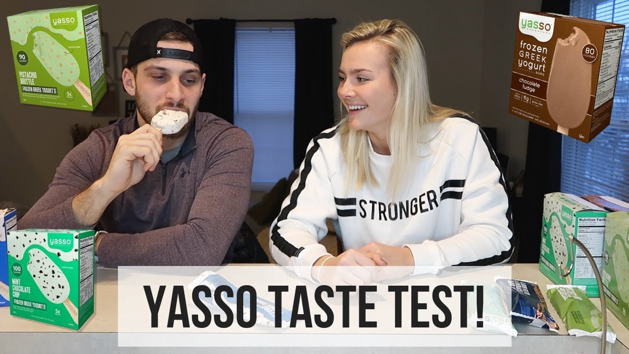 YASSO FROZEN GREEK YOGURT!!
