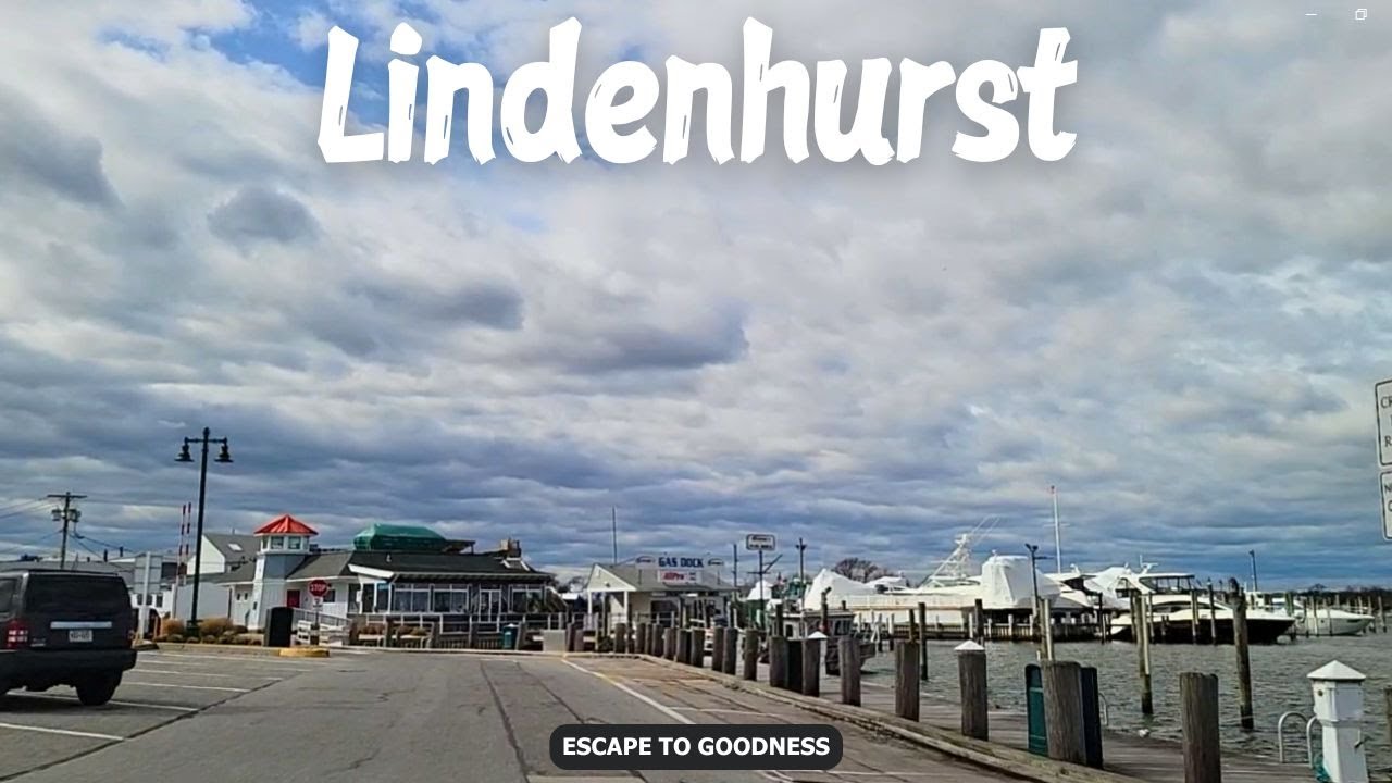 Living on Long Island - Lindenhurst - NY - 4K Drive