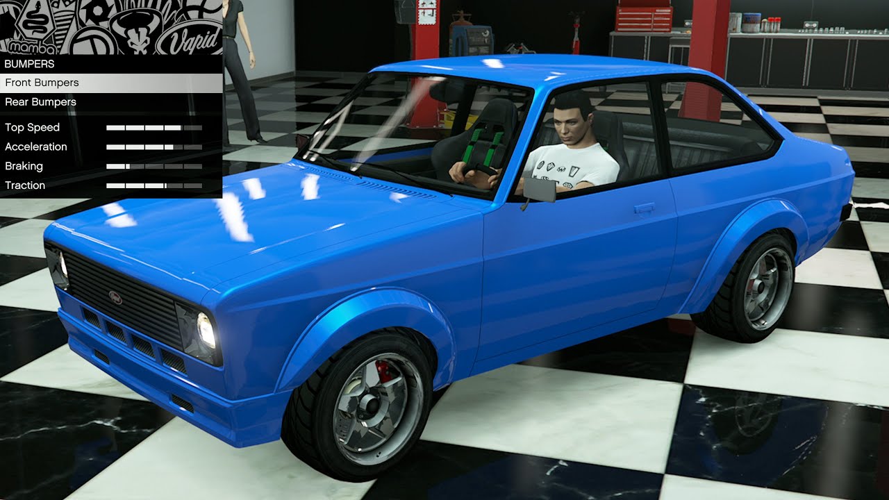 GTA 5 - Past DLC Vehicle Customization - Vapid Retinue Mk2 (Ford Escort Mk2)