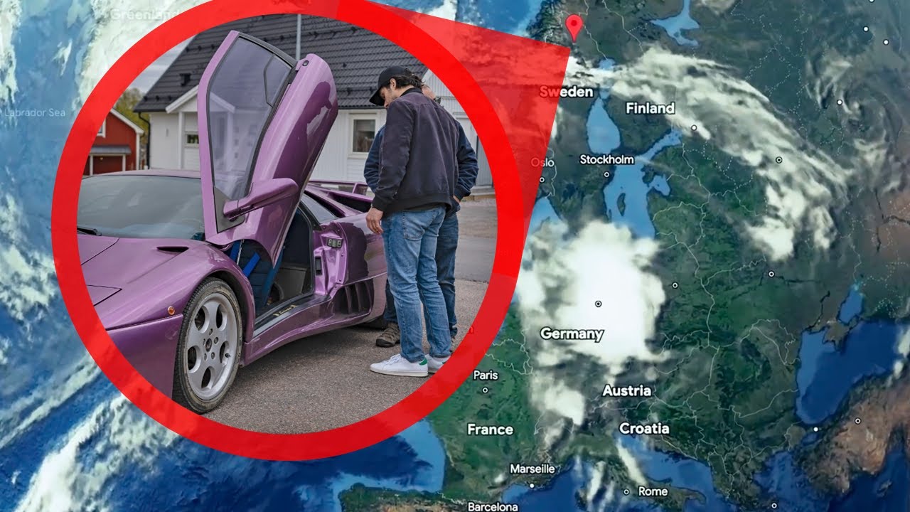 Мы нашли потерянный прототип Lamborghini за Полярным кругом!