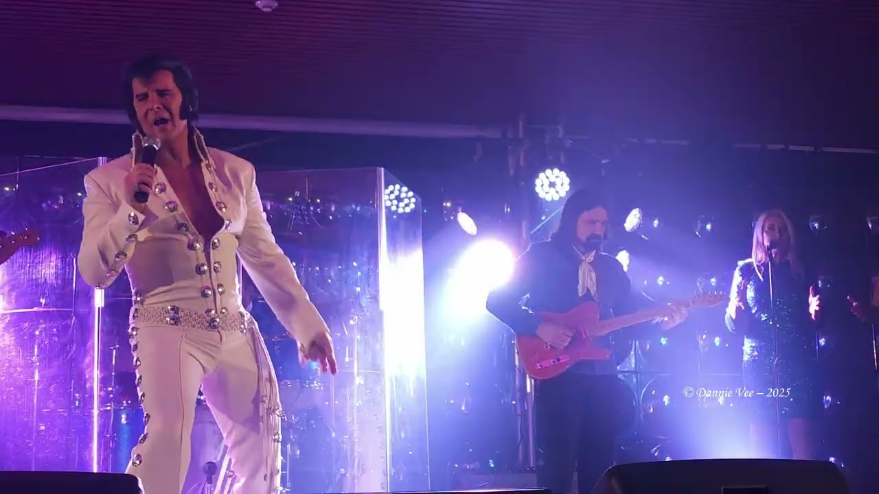 Geelong Elvis Festival 2025, Jay Dupuis performing ~ Patch It Up #elvispresley