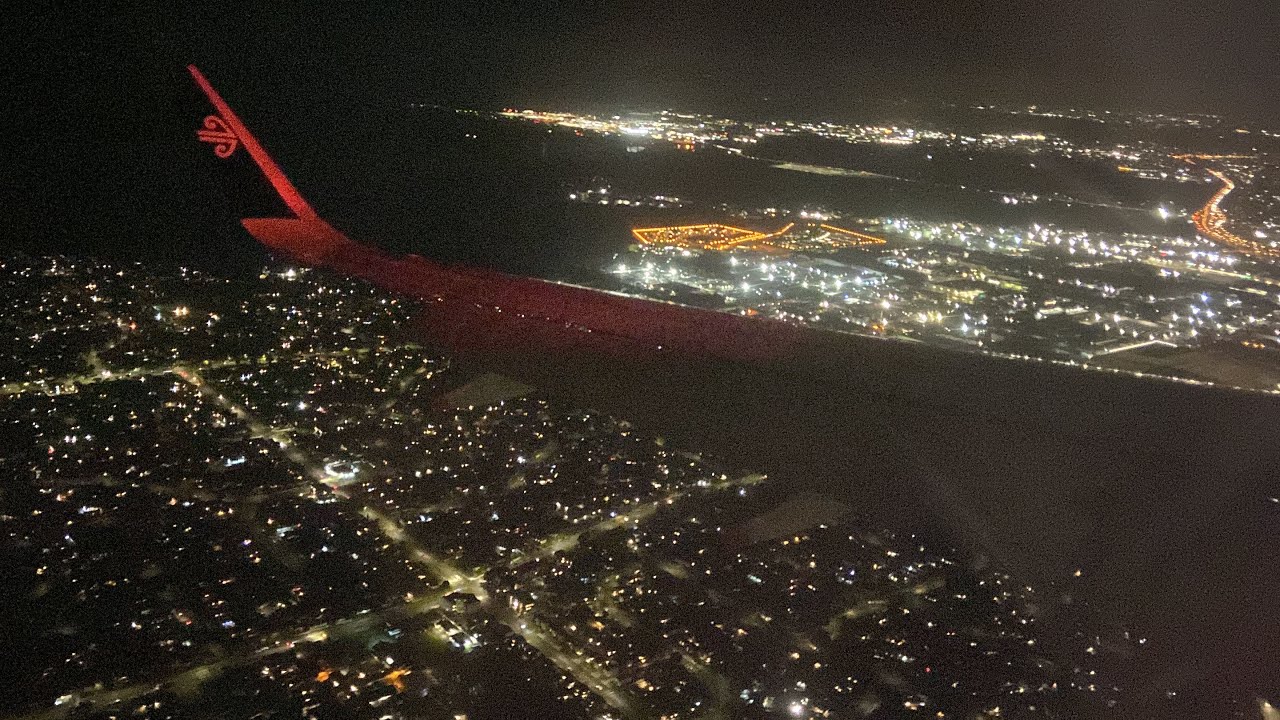 Air New Zealand Airbus A320-200 Landing in Auckland (AKL)