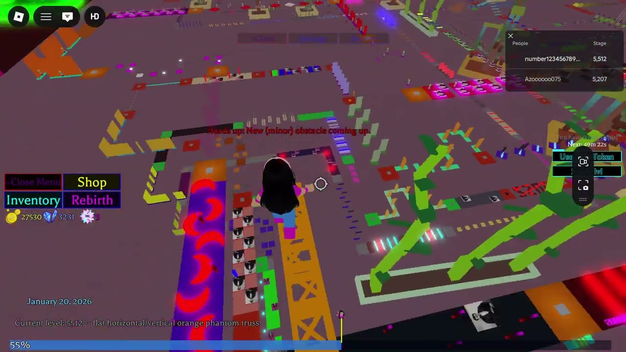 Ultimate obby 2.0 | stage 5500 ➡️ 5525 | part 299 | roblox