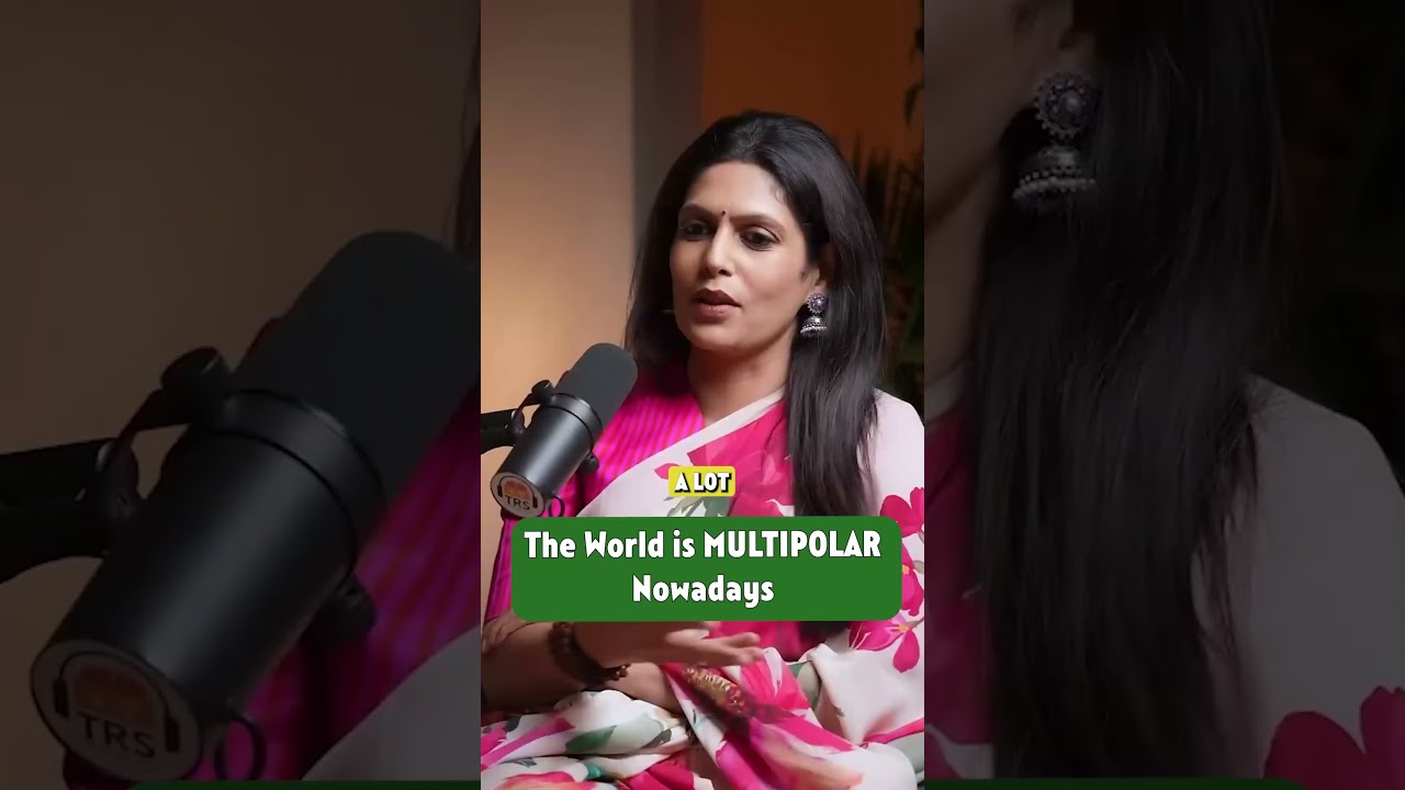 The World is MULTIPOLAR Nowadays #india #internationalrelations