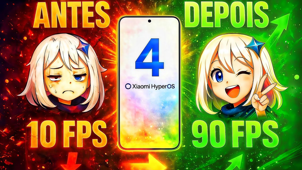 HyperOS 4 CHEGANDO pra MELHORAR MUITO o DESEMPENHO em JOGOS!