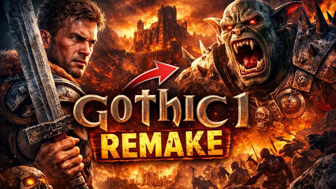 Gothic 1 Remake — Первый взгляд на легенду